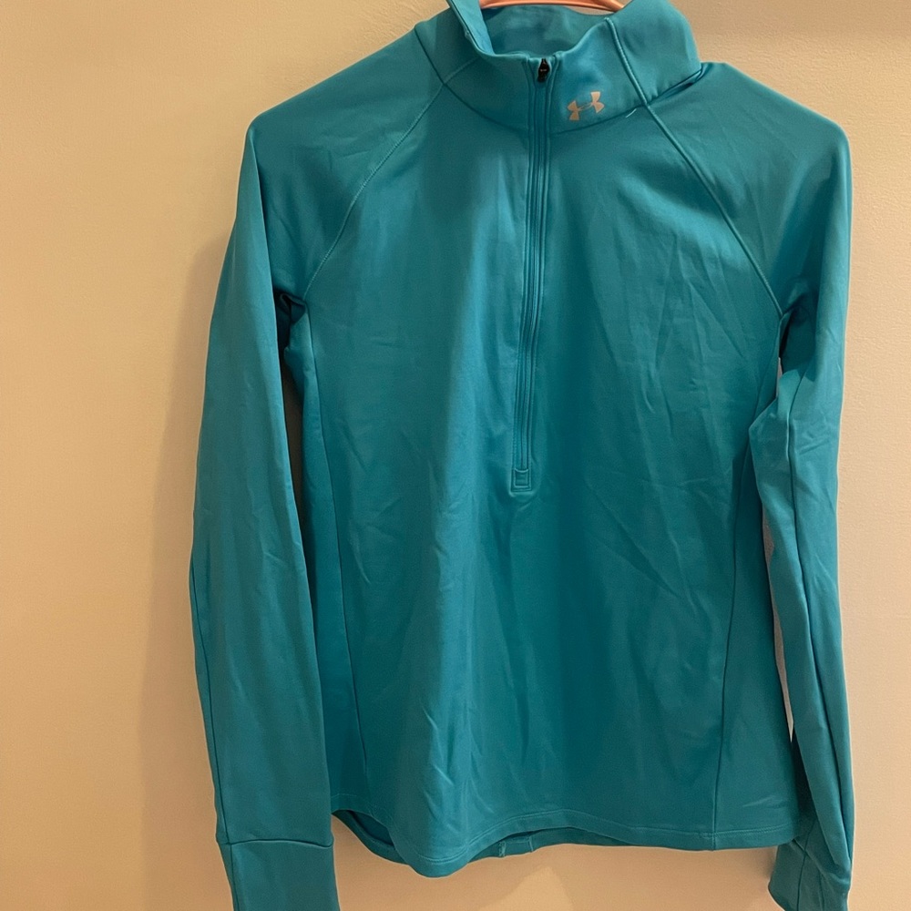 Under Armour Womens Small Half Zip Cold Gear